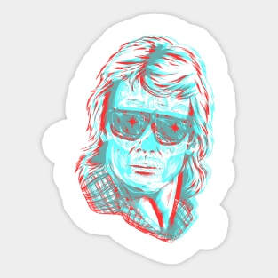 They Live We Sleep 3D Sticker